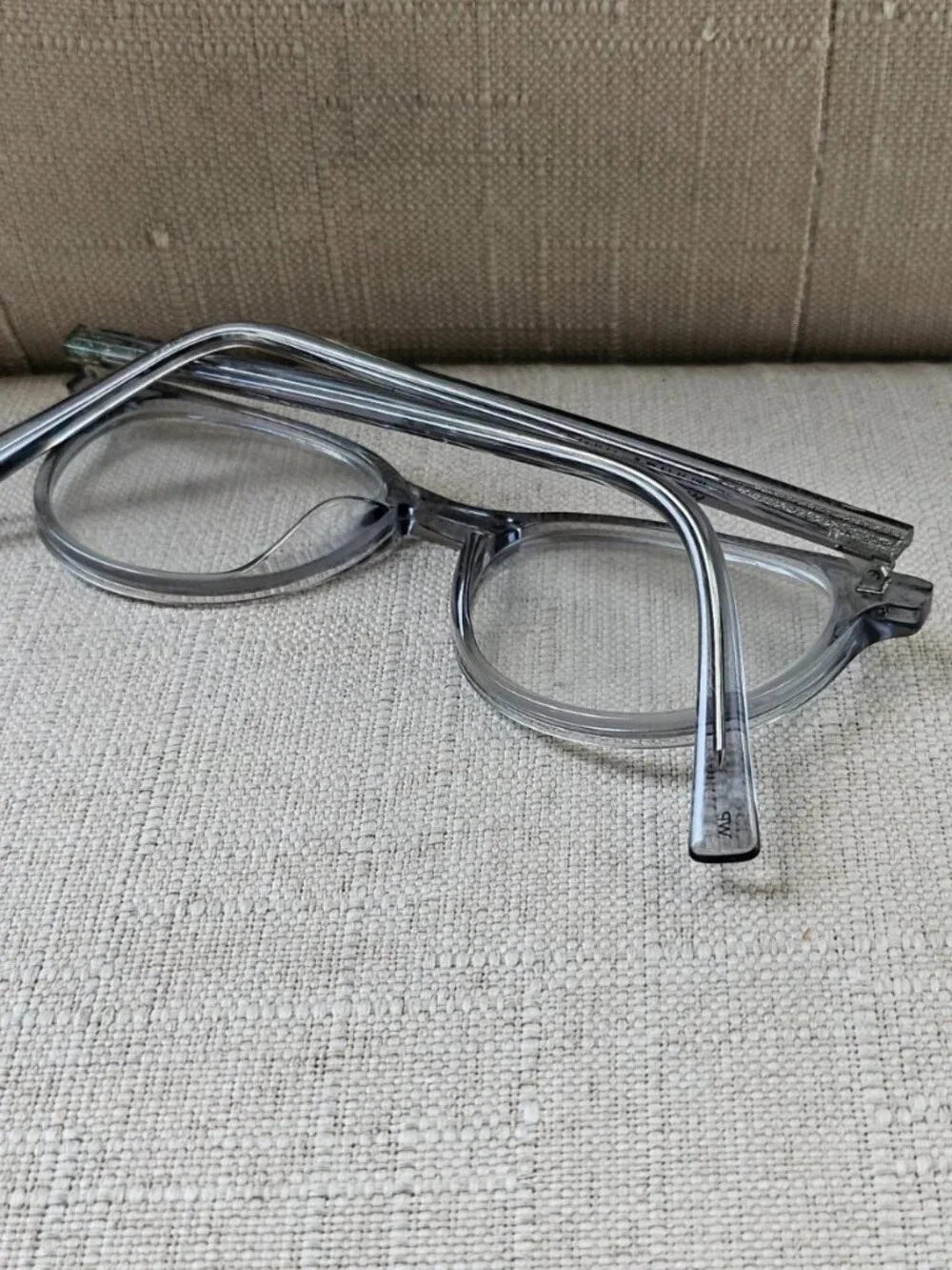 Warby Parker Eyeglasses Frame Gray Tone Eyewear WATTS 311 Unisex Glasses Frame